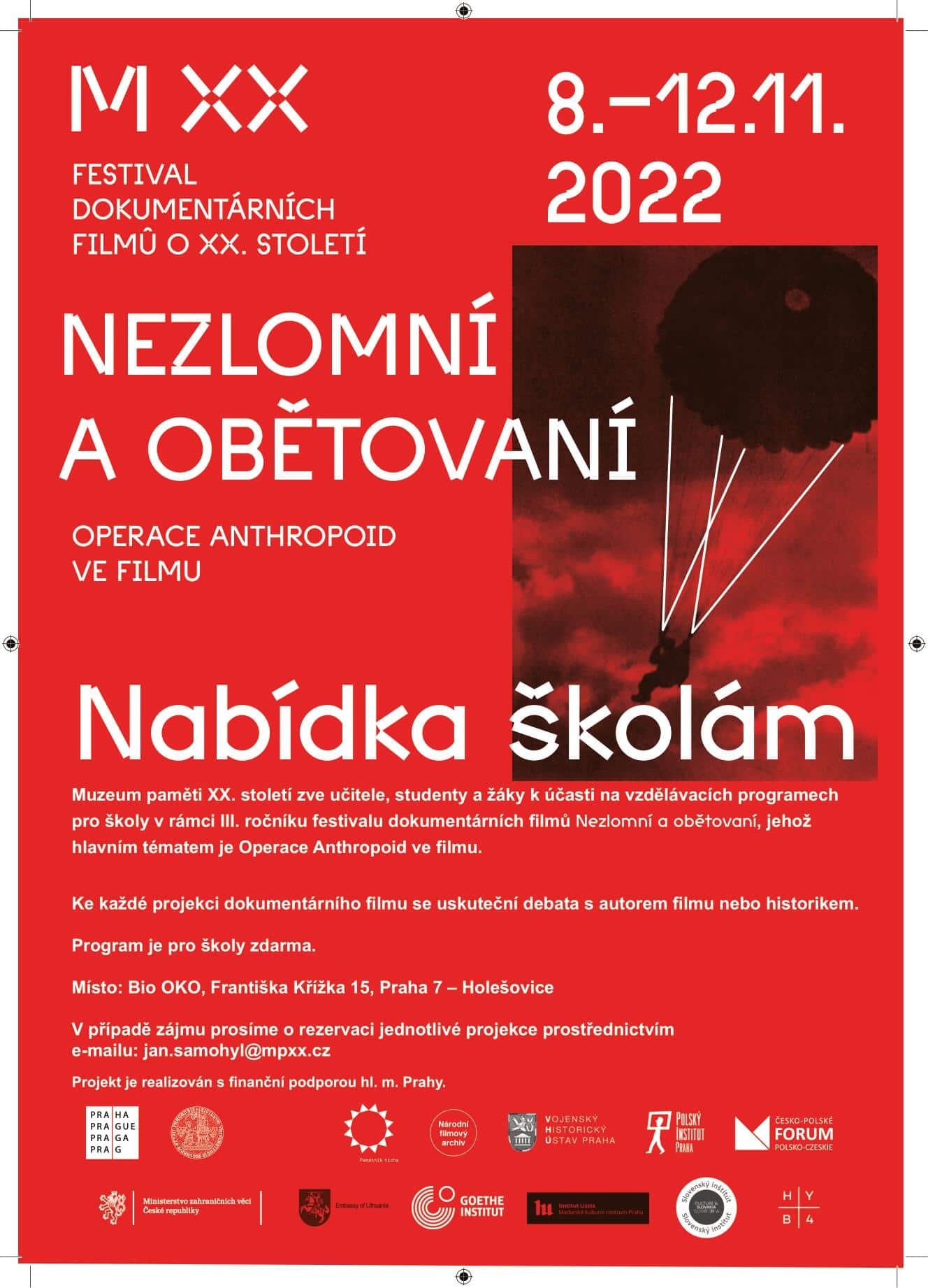 Blíží se festival Nezlomní a obětovaní